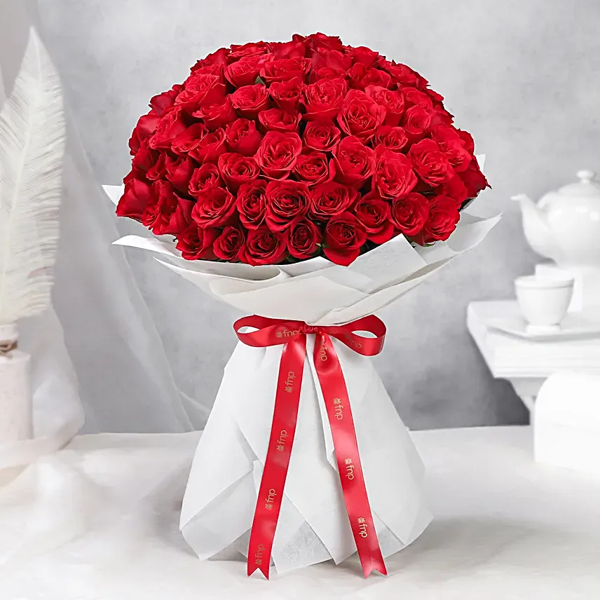 Bunch of Roses Bouquet Online