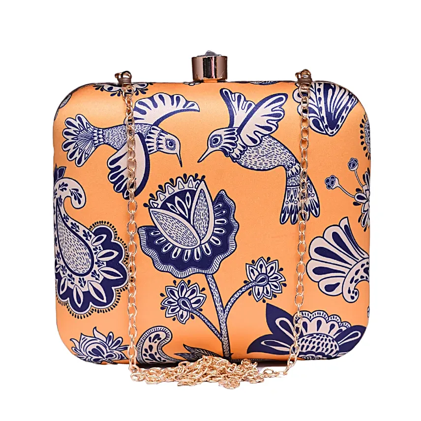 Yellow Elegance Customised Clutch