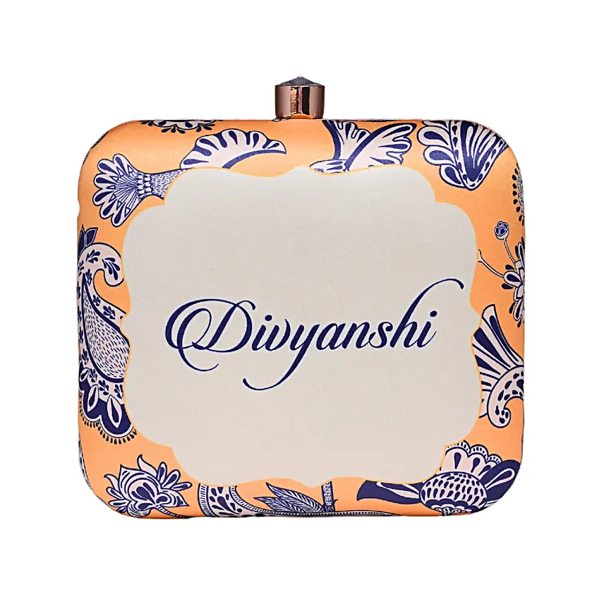 Yellow Elegance Customised Clutch