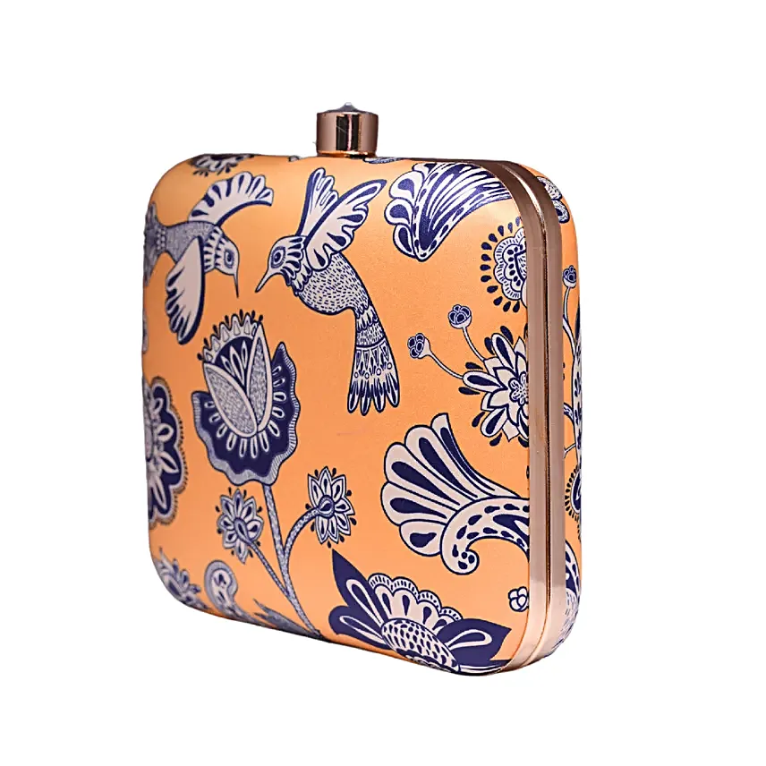 Yellow Elegance Customised Clutch