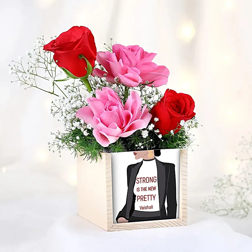 Strong Is The New Pretty Rose Organiser