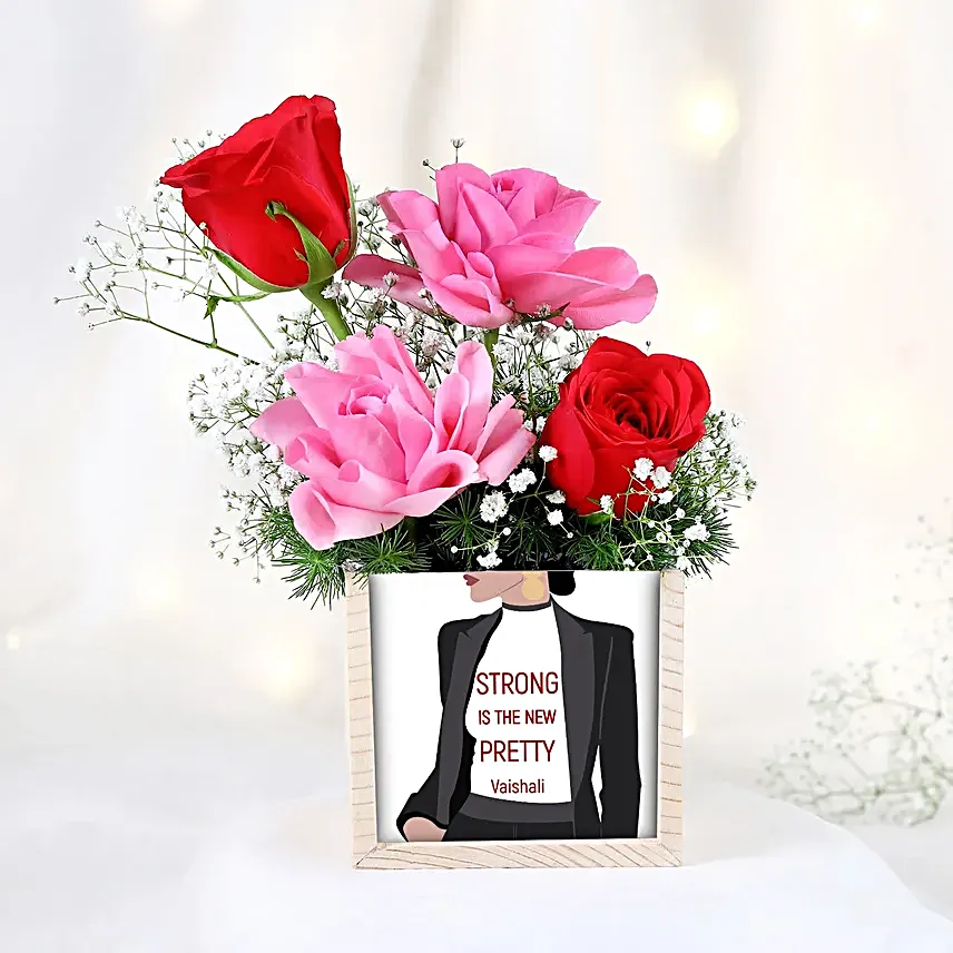 Strong Is The New Pretty Rose Organiser