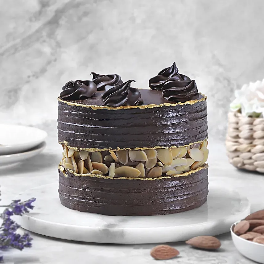 Heavenly Luxe Chocolate Cream Cake  Egg