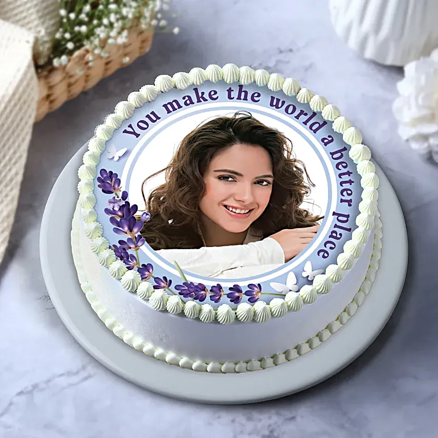 Personalised Womens Day Celebration Pineapple Cake