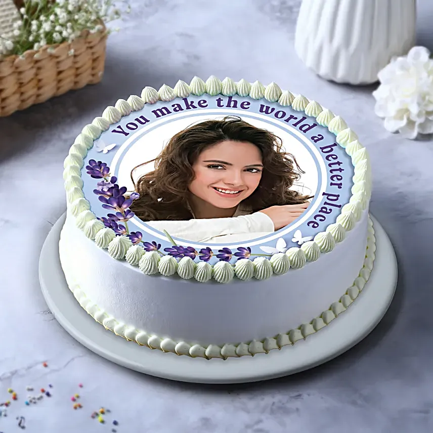 Personalised Womens Day Celebration Pineapple Cake