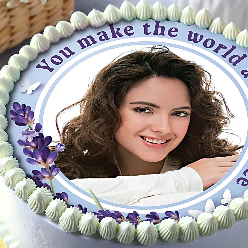 Personalised Womens Day Celebration Pineapple Cake