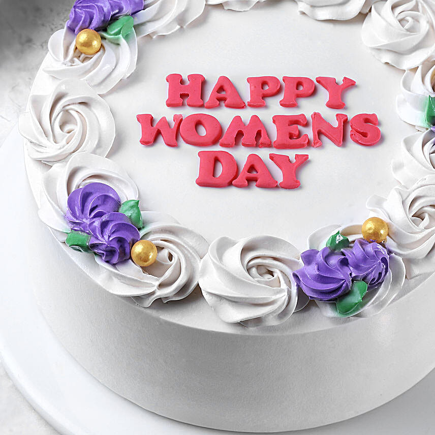 Womens Day Special Pineapple Cake Half Kg Egg