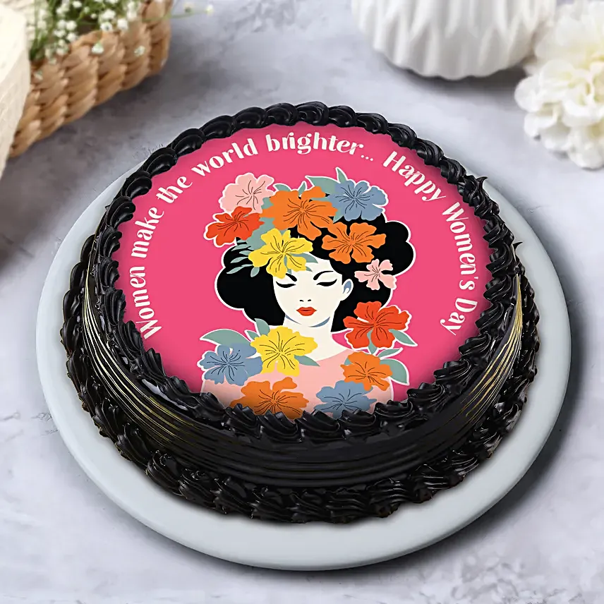 Womens Day Special Chocolate Cake