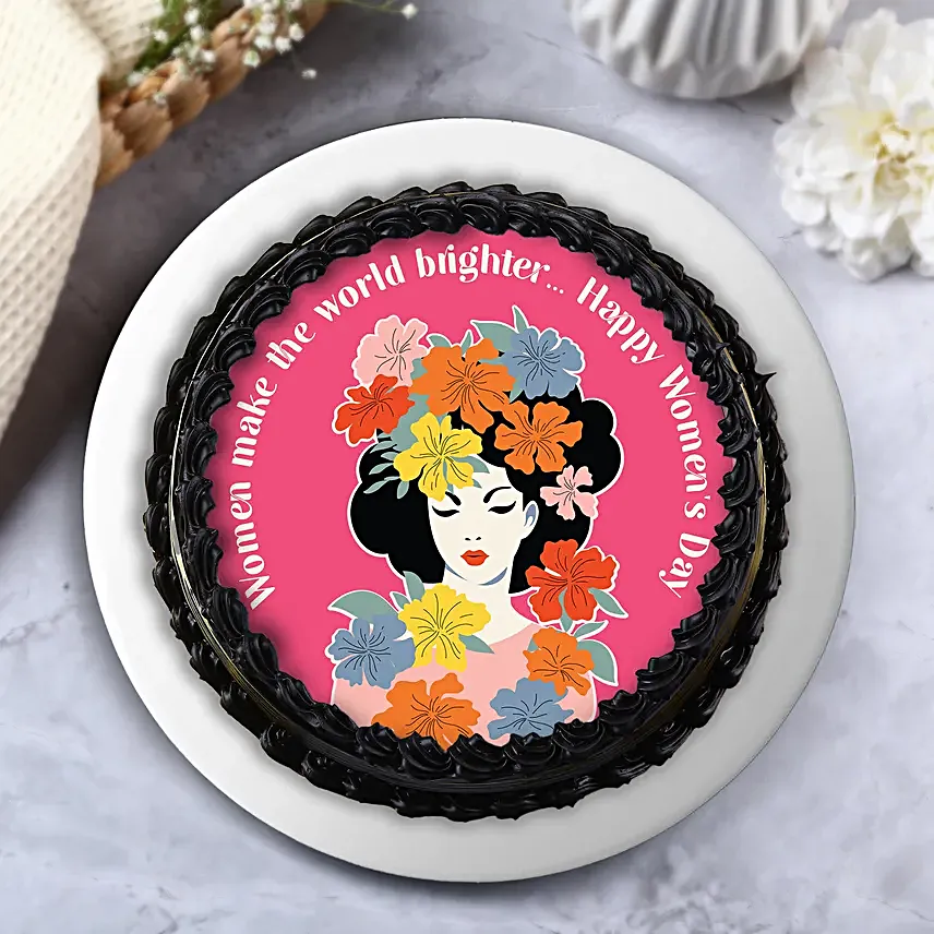 Womens Day Special Chocolate Cake