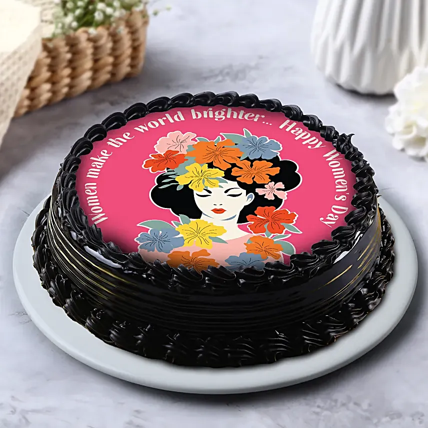 Womens Day Special Chocolate Cake