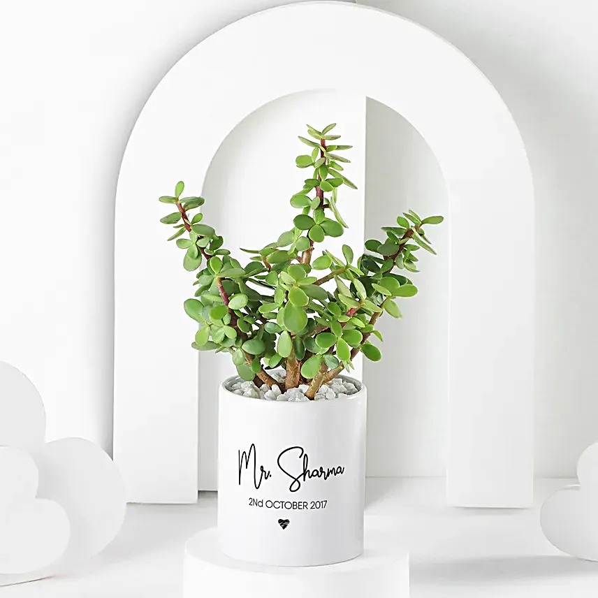Green Beauties In Personalised Mr N Mrs Mug Set