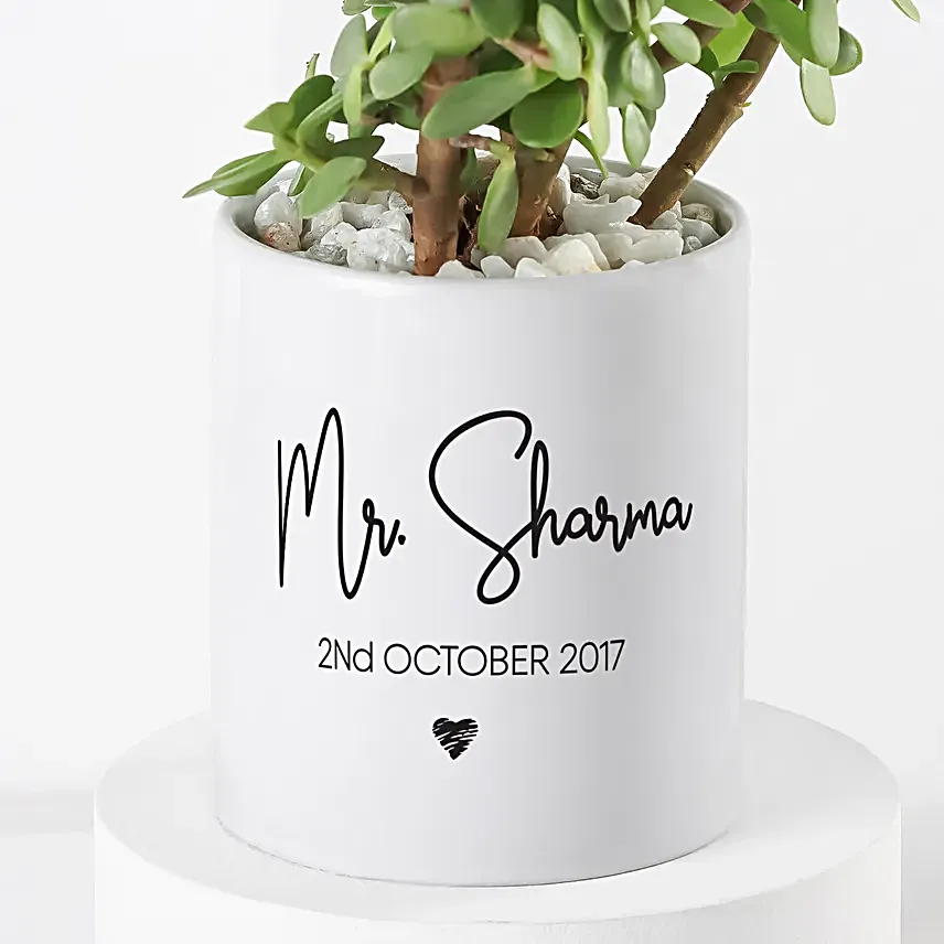 Green Beauties In Personalised Mr N Mrs Mug Set