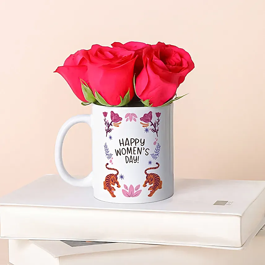 Womens Day Rose cup