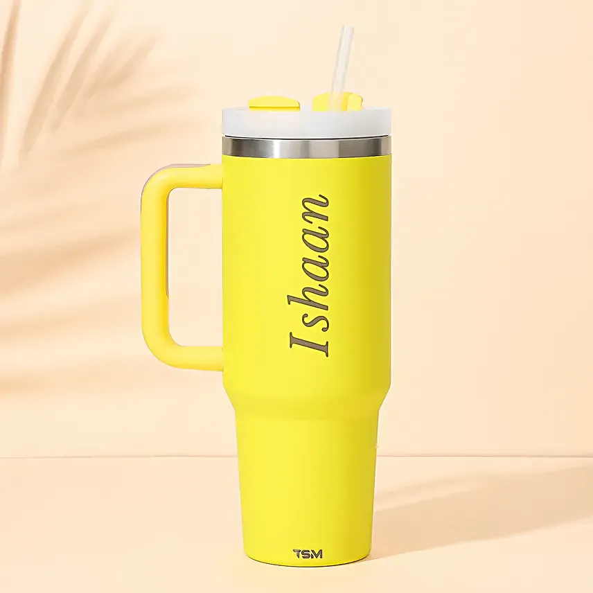 Jumboo Personalised Tumbler Yellow