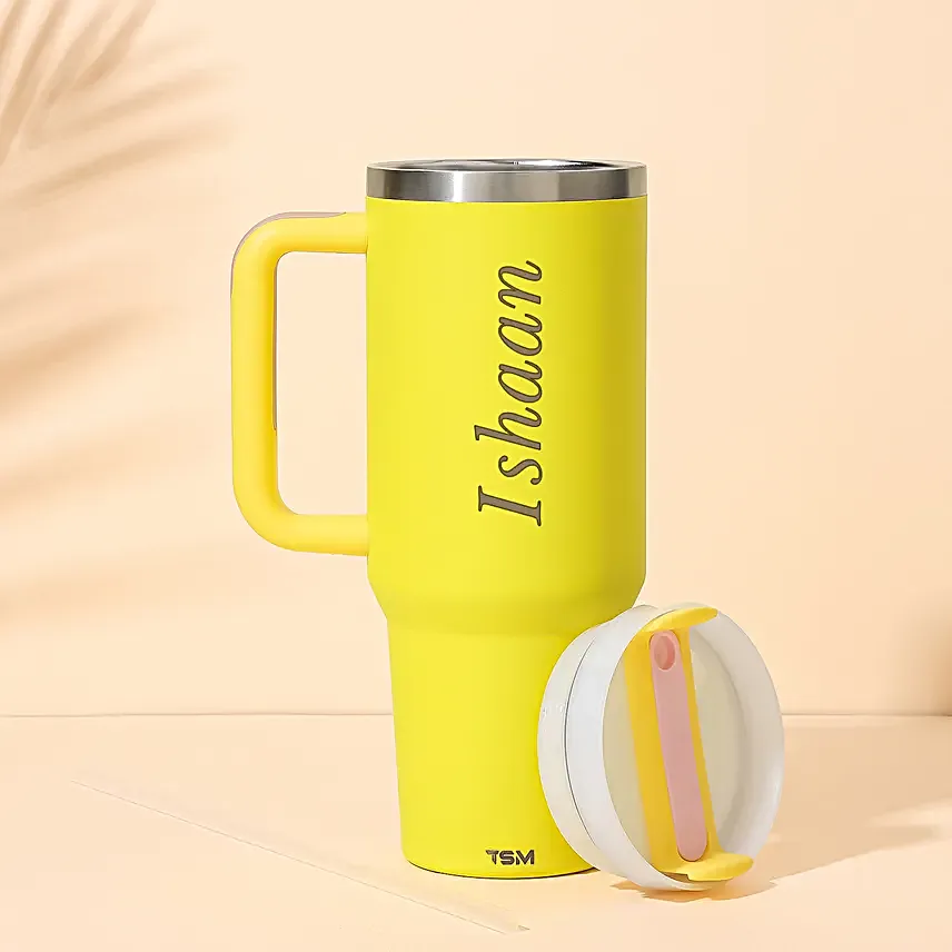 Jumboo Personalised Tumbler Yellow
