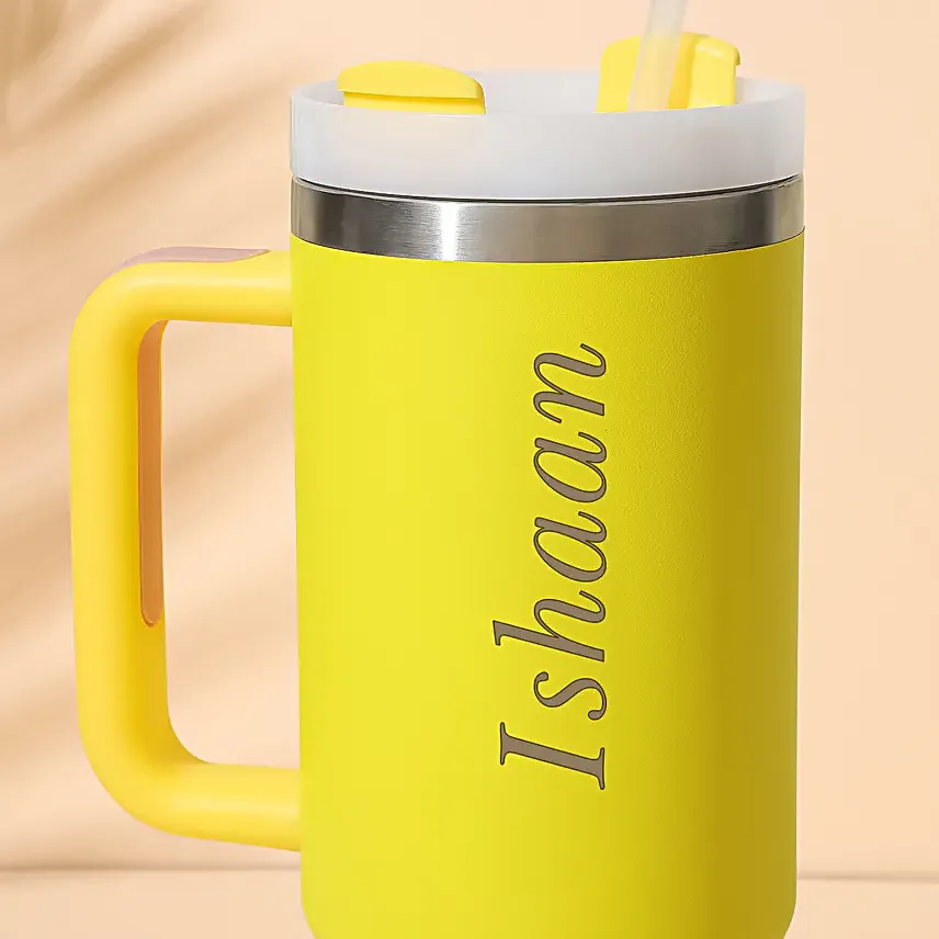 Jumboo Personalised Tumbler Yellow