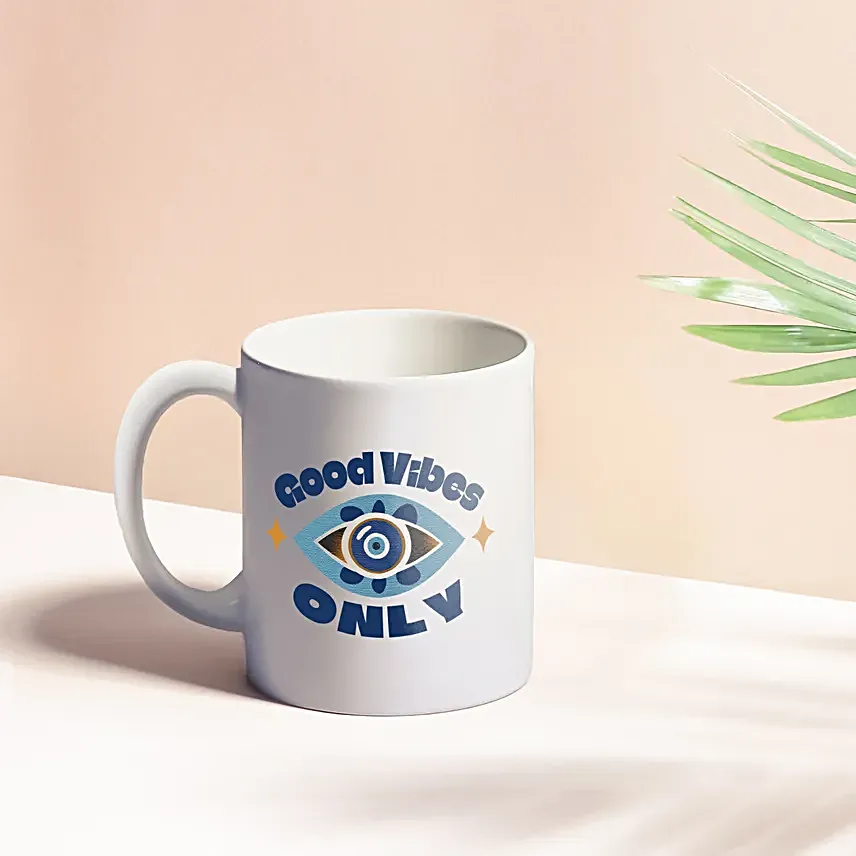 Good vibes only mug