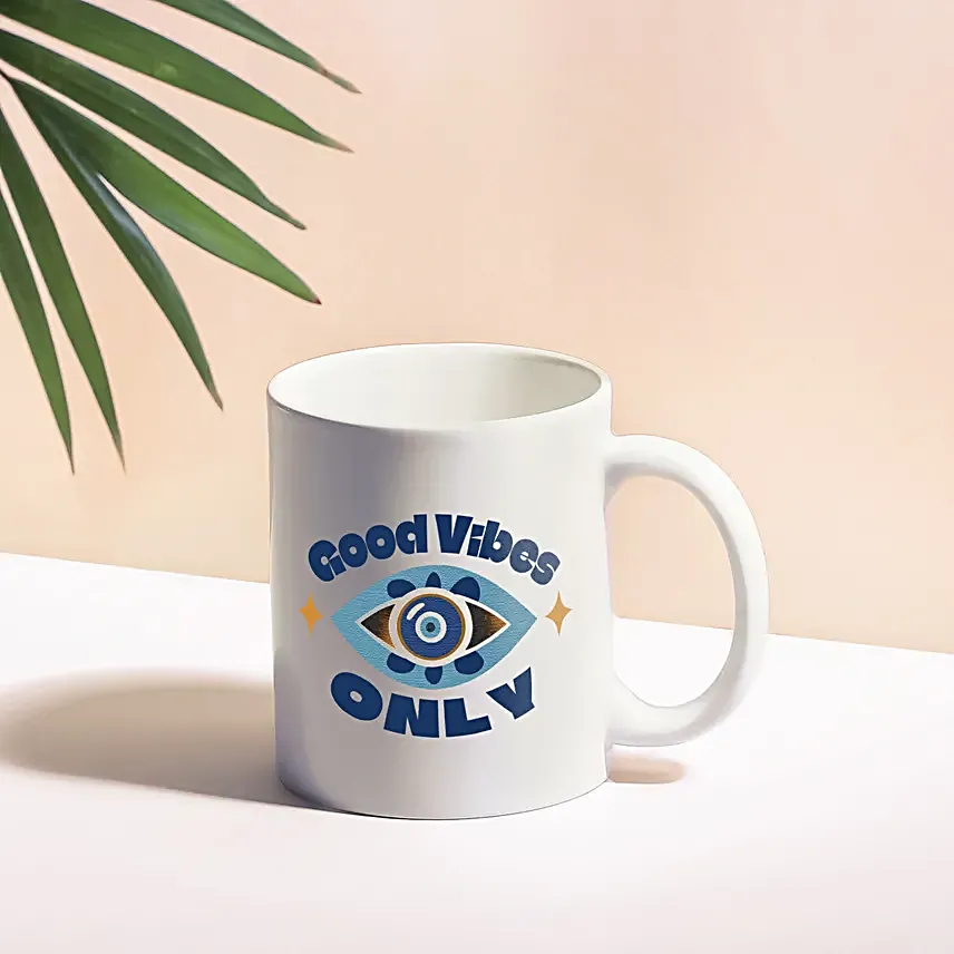 Good vibes only mug