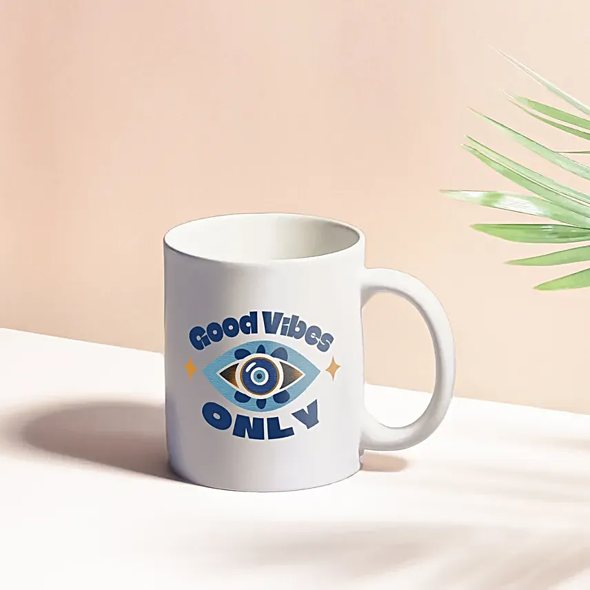 Good vibes only mug
