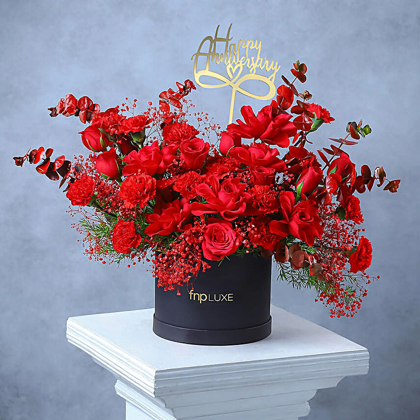 Rosey Love Special Anniversary Arrangement