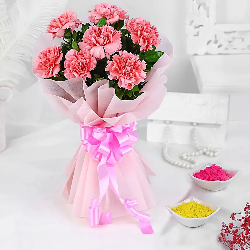 Holi Colours N Flowers