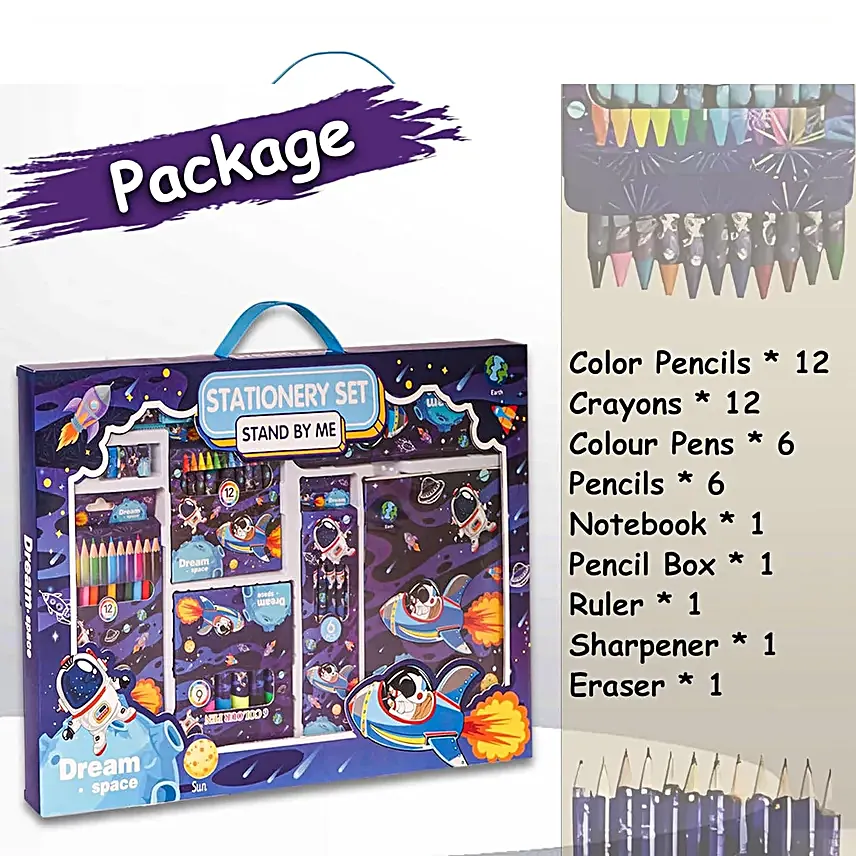 Creative Explorer Art Set N Bag Combo
