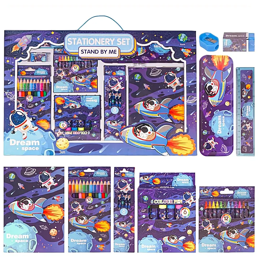 Creative Explorer Art Set N Bag Combo