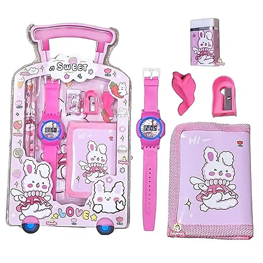 Stylish Travel Kit for Girls with Bag