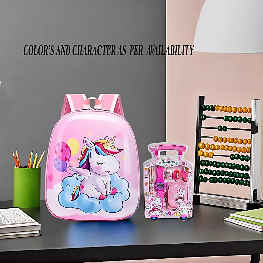 Stylish Travel Kit for Girls with Bag