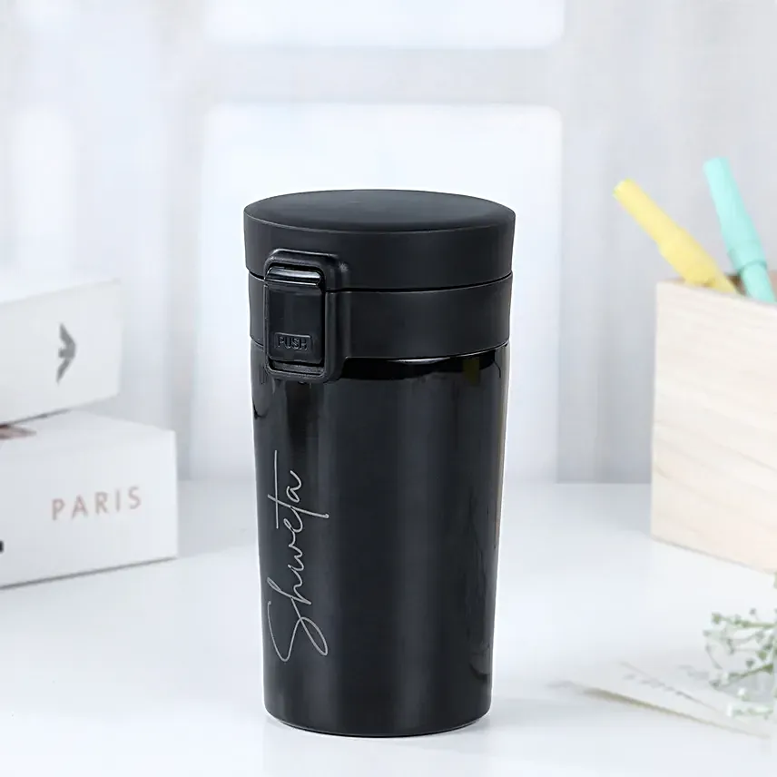 Personalised Borosil Hydra Coffeemate Travel Mug