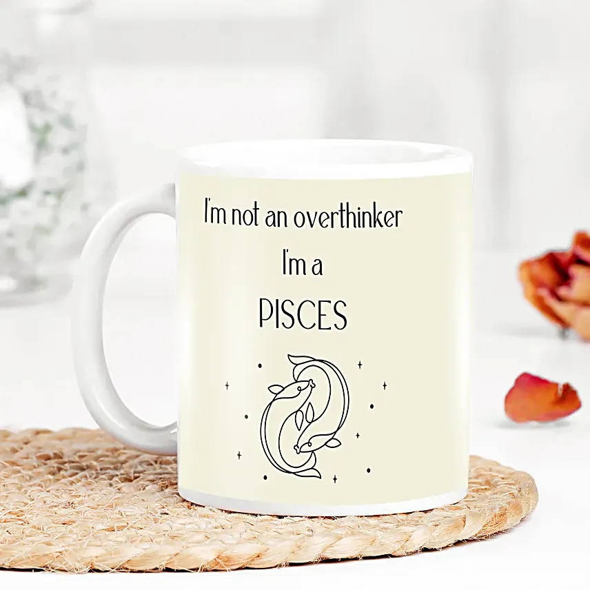 Personalised Pisces Special Photo Mug
