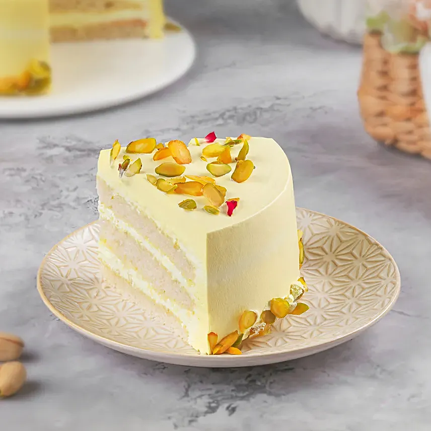Golden Delight Rasmalai Cake
