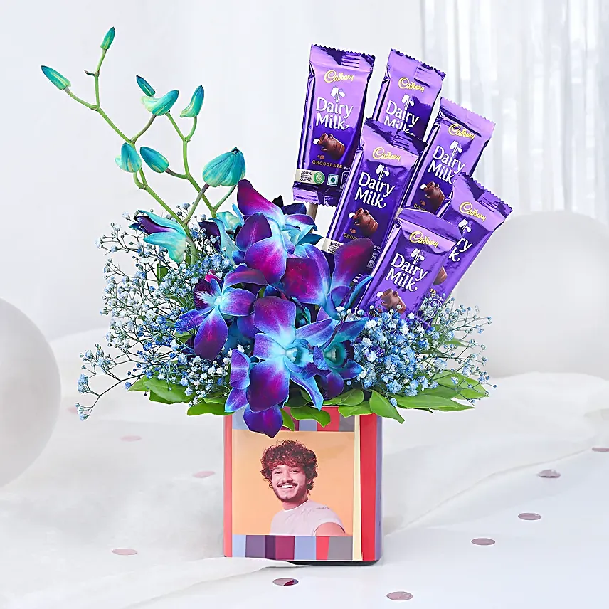 Chocolaty Orchid Affair