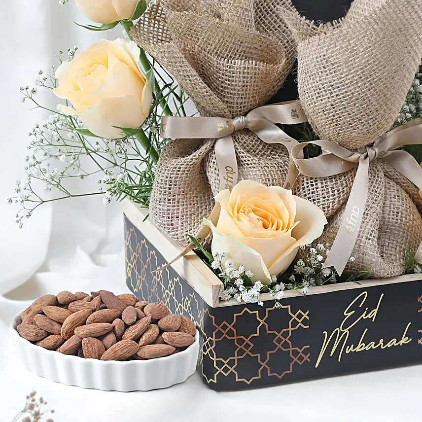 Roses N Nutty Eid Delight Hamper