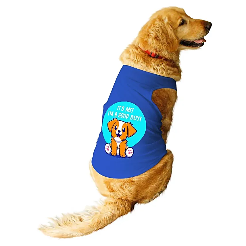 Ruse I Am A Good Boy Cute Tank T Shirt For Dogs S
