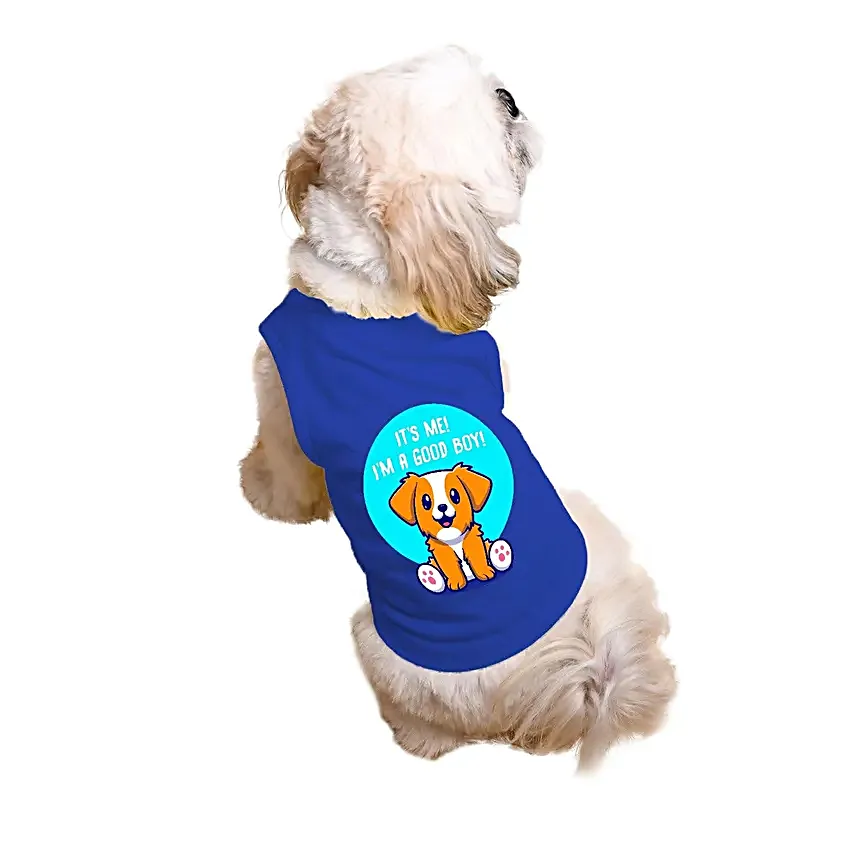 Ruse I Am A Good Boy Cute Tank T Shirt For Dogs S