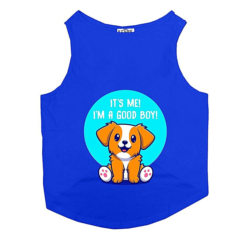 Ruse I Am A Good Boy Cute Tank T Shirt For Dogs S