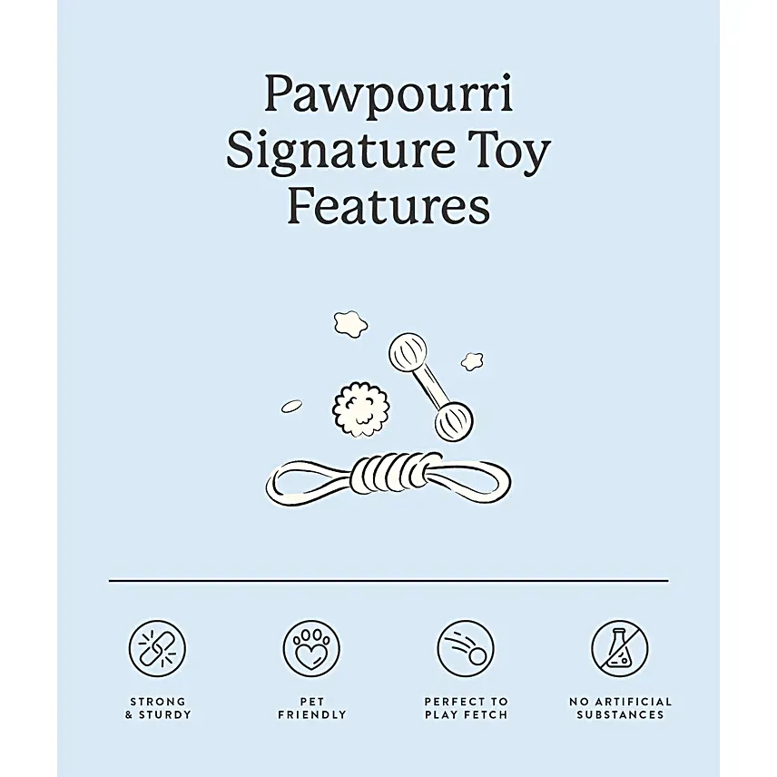 Pawpourri Rope Toy For Dogs