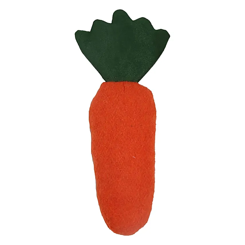 Pawpourri Catnip Carrot Plush Toy
