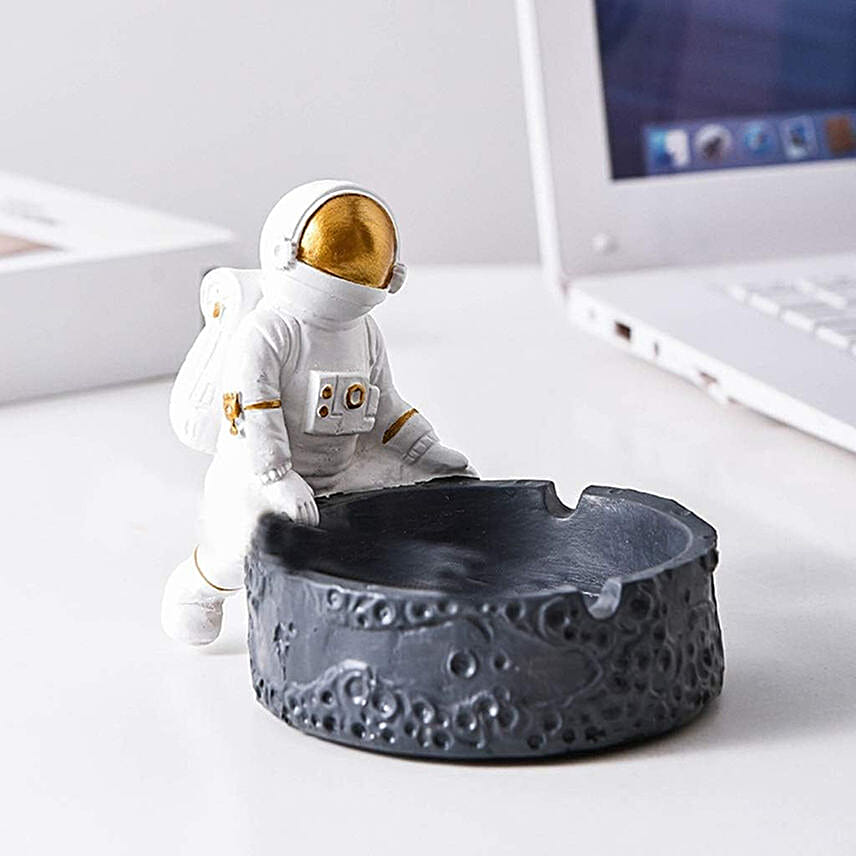Astronaut In Space Theme Ashtray