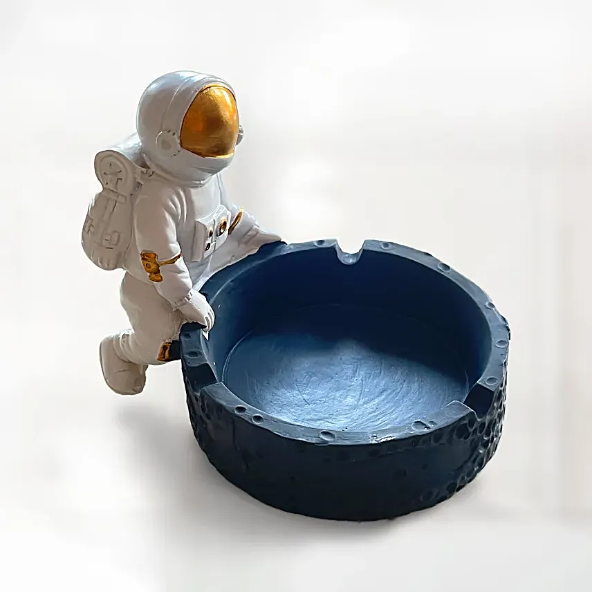 Astronaut In Space Theme Ashtray