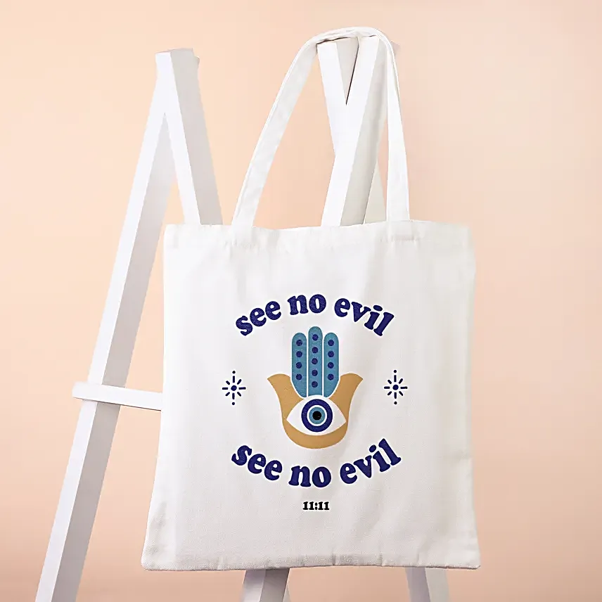 See No Evil Sustainable Tote Bag
