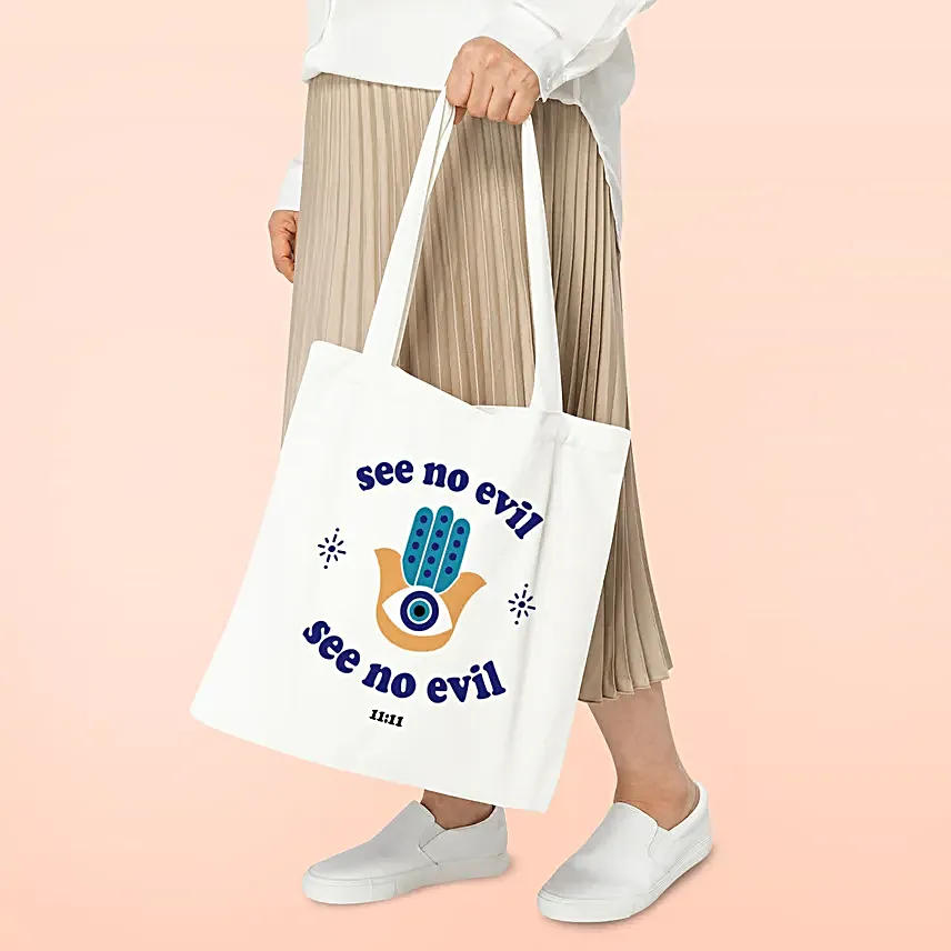 See No Evil Sustainable Tote Bag