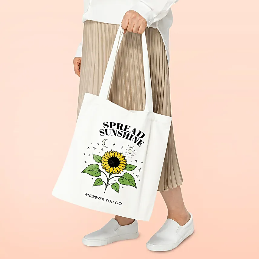 Spread Sunshine Vibrant Tote Bag