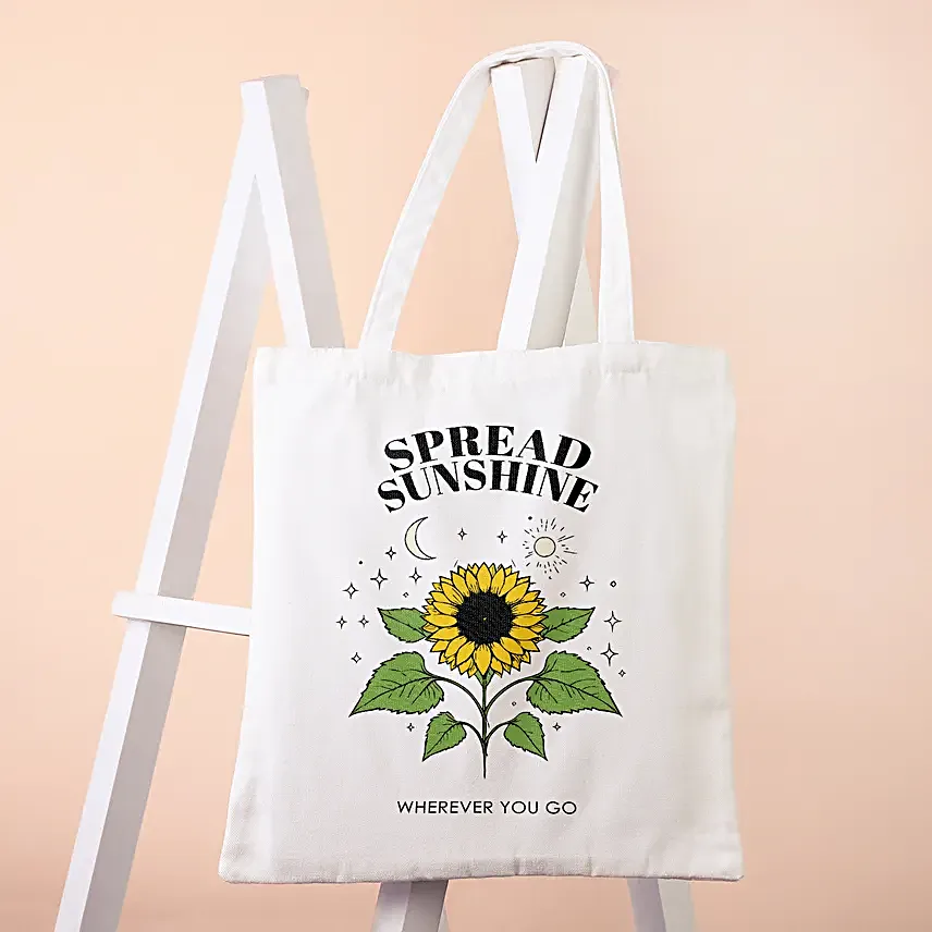 Spread Sunshine Vibrant Tote Bag