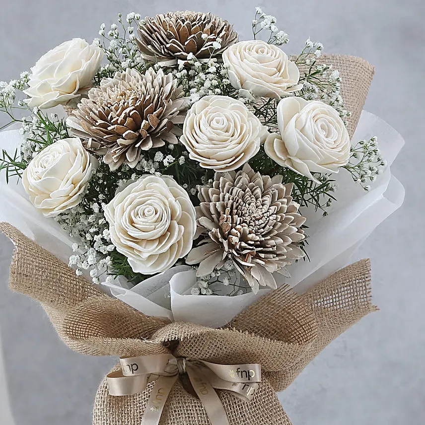 Bubbles N Sola Belli Floral Gift Arrangement