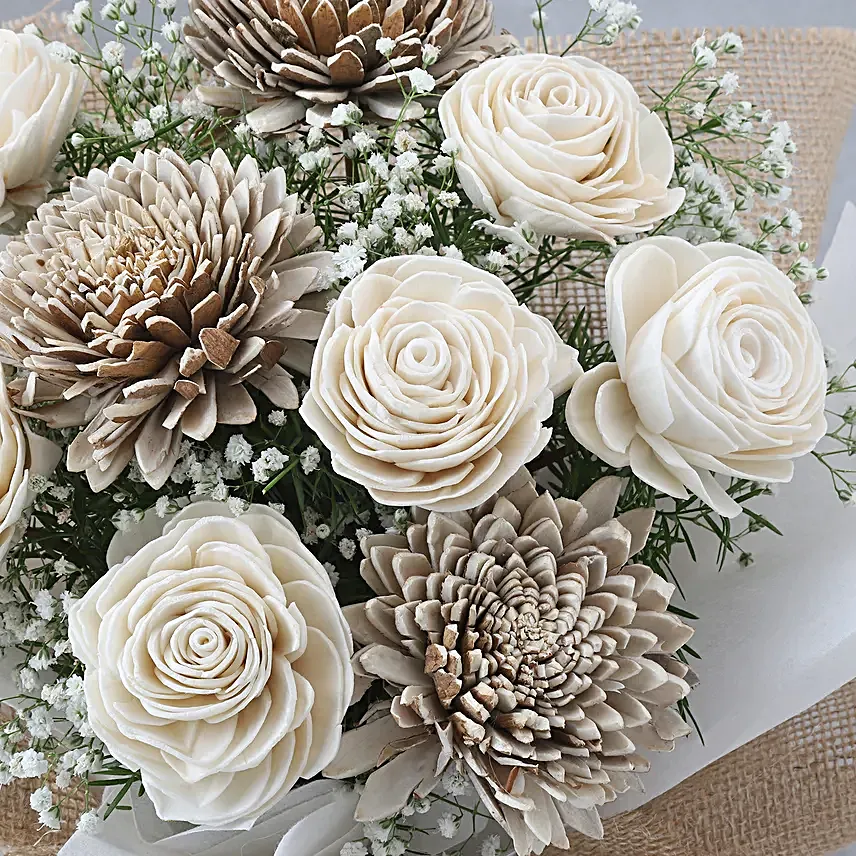 Bubbles N Sola Belli Floral Gift Arrangement