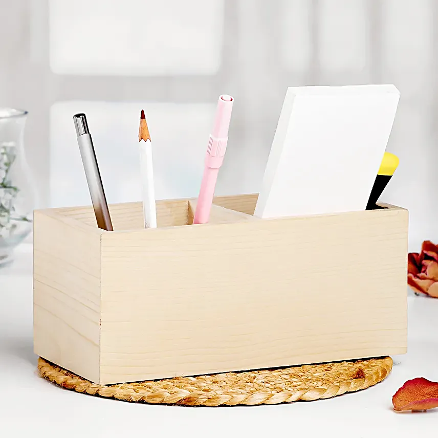 Personalised Aries In The House Table Organiser