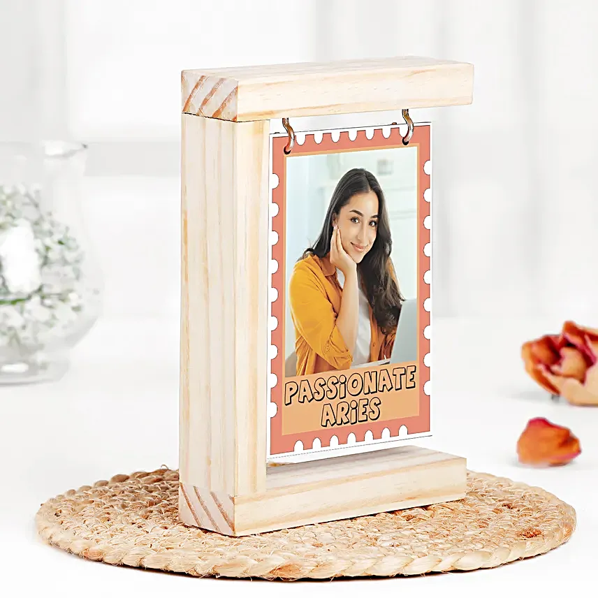 Personalised Aries Passion Photo Frame