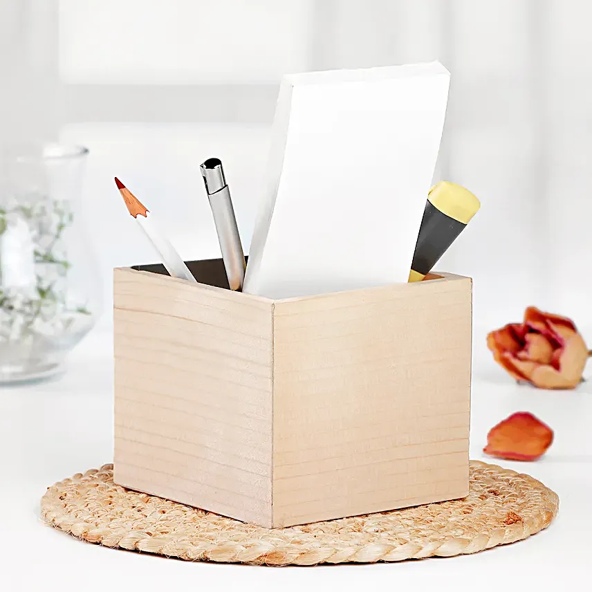 Personalised Aries Vibes Table Organiser